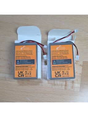 Orange Lithium Ion Battery Pack TT-PS4-2P